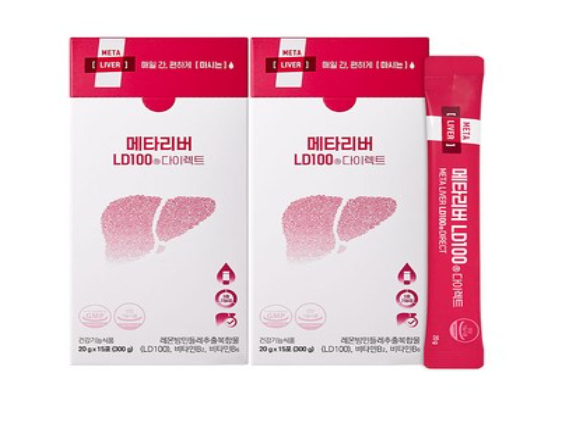 메타리버 LD100 레몬밤단델리온 액상 간건강 영양제