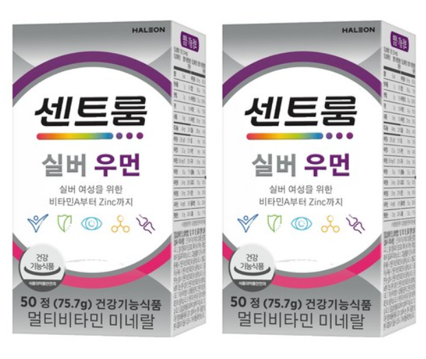 센트룸 실버 우먼 멀티비타민 미네랄