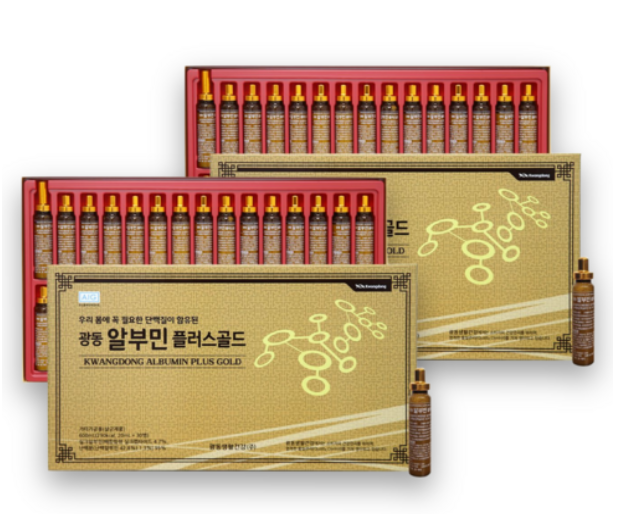 광동 알부민 플러스 골드 마시는 알부민