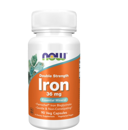 나우푸드 철분 36mg 베지 캡슐