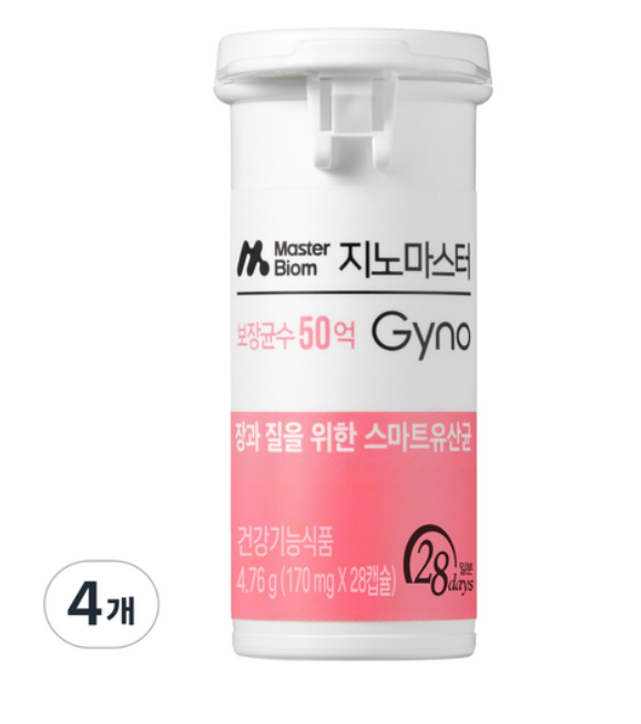 마스터바이옴 뉴트리 지노 마스터 (28정)