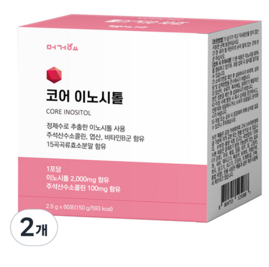 머거요 코어 이노시톨 60포