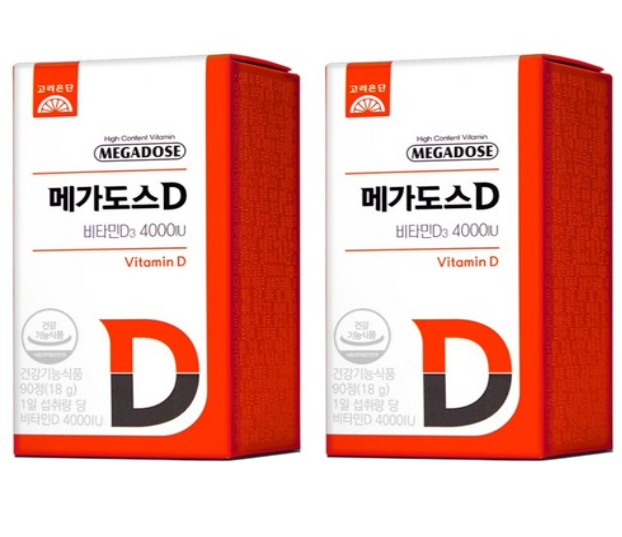 메가도스 D 비타민D3 4000IU