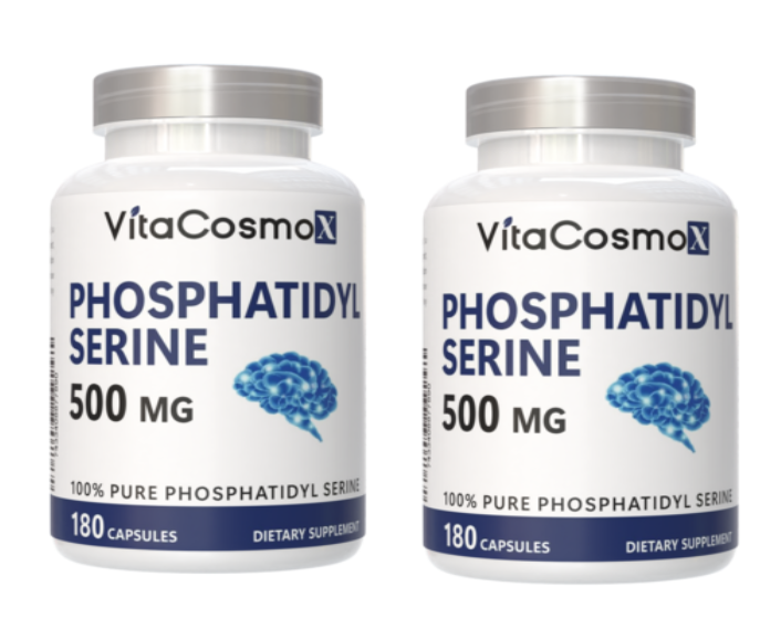 미국직배송 VitaCosmoX Phosphatidylserine 포스파티딜세린 500mg,