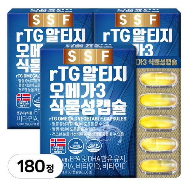 순수식품 rTG 알티지 오메가3