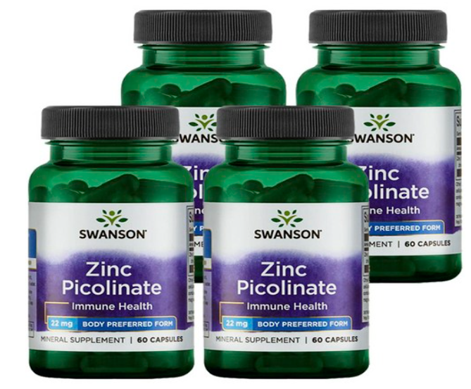 스완슨 아연 피콜리네이트 22mg