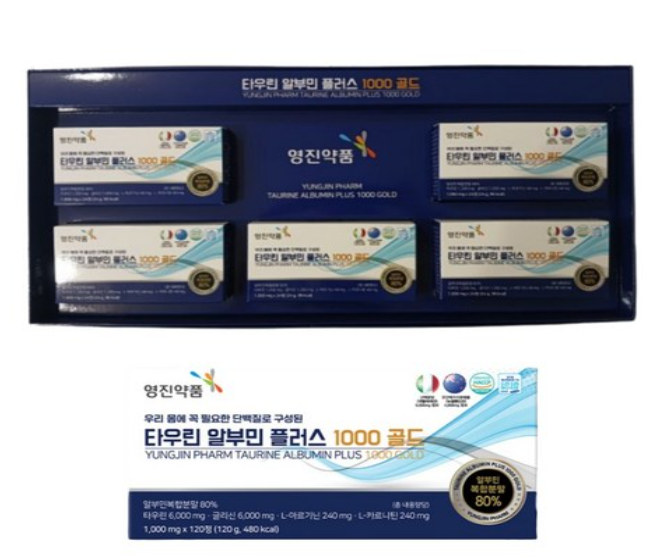 영진약품 알부민 고함량 타우린 영양제 골드