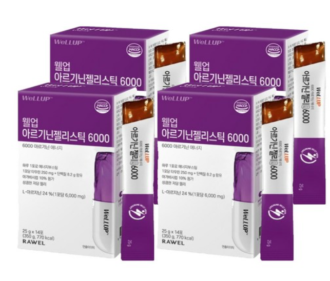 웰업 아르기닌 젤리스틱 6000