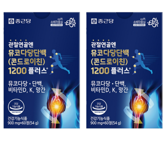 종근당 관절연골엔 뮤코다당단백 콘드로이친 1200