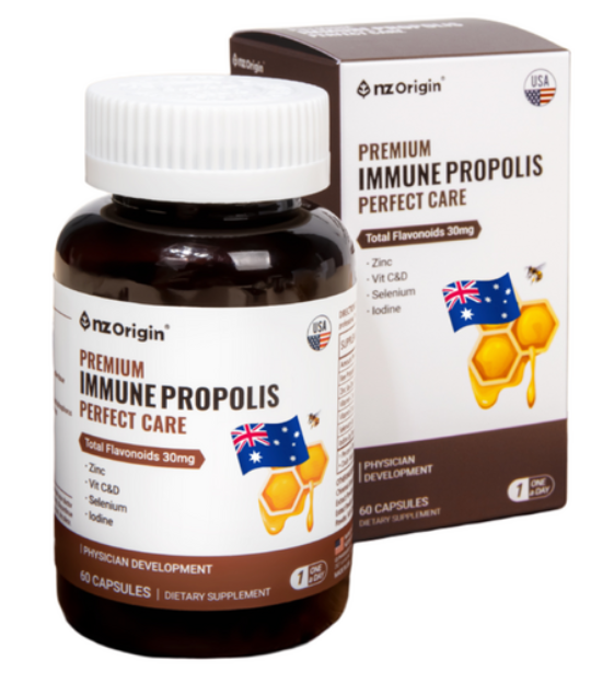 호주산 프로폴리스 아연 C D 셀렌 요오드 함유 항산화 영양제