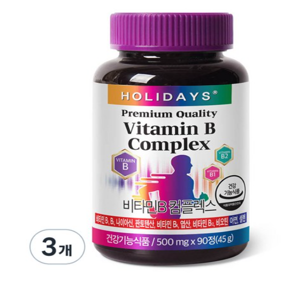 홀리데이즈 비타민B 컴플렉스
